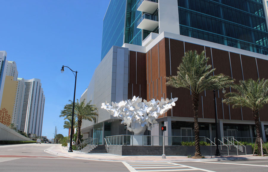 Milton Tower features $1.6 million sculpture 