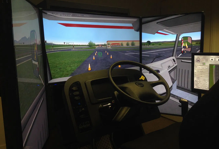 Advanced Realistic Simulation Enhances Training for Tomorrow’s Truckers