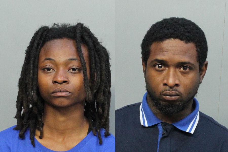 Latravia Charm Bell, 20 of Miami, FL was charged with Murder 1st Degree; Murder 1st Degree W/Deadly Weapon; Firearm/Weap/Ammo/Posn/Conv. Felon/Deliq/Gang. Nathaniel Bernard Roberson, 31, also of Miami, FL was charged with, Murder 1st Degree; Murder 1st Degree W/Deadly Weapon/Attempt