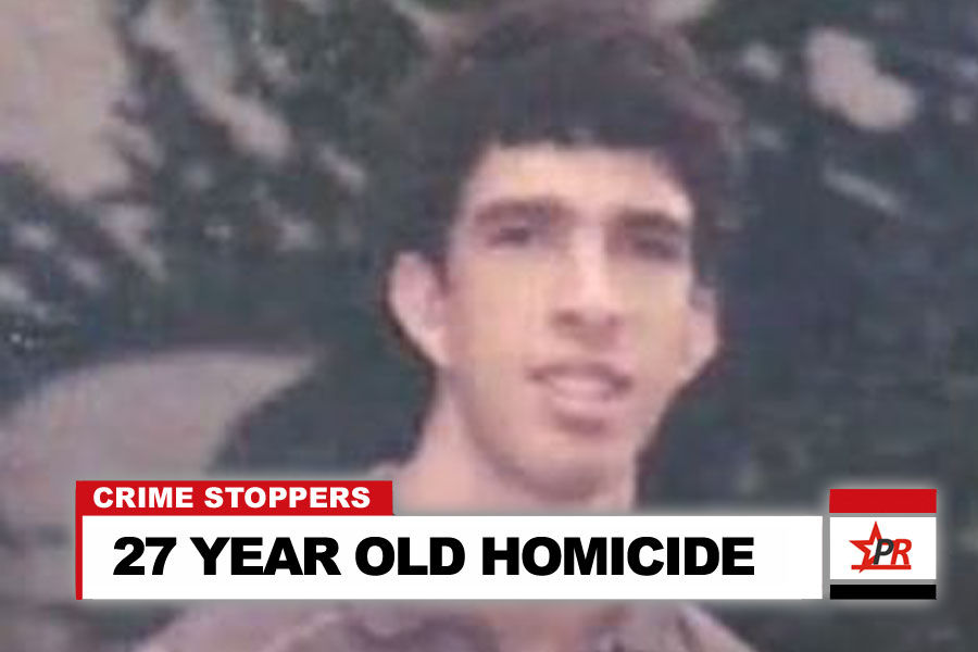 27 YEAR OLD HOMICIDE