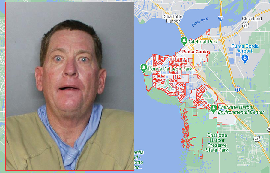 Doug James Gow, 57, of Punta Gorda, was found unresponsive, alone in his cell with a piece of fabric around his neck. Jail staff immediately began life-saving measures as Charlotte County EMS were en route. Unfortunately, their efforts were unsuccessful.