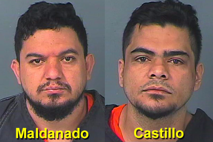 The two men arrested at the residence were Juan Arias Castillo, 39, and Adan Barajas Maldanado, 35. Both suspects were charged federally. Maldonado and Castillo lived together and operated their drug trafficking operation from a non-descript suburban home. The two employed several couriers as assistants, including Rodriguez, who picked up drugs in Texas after the drugs had been smuggled into the country from Mexico.