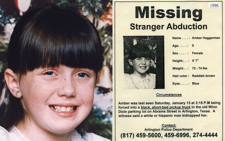 After 25 Years, Police Still Looking For 9-Year-Old Amber Hagerman’s ...