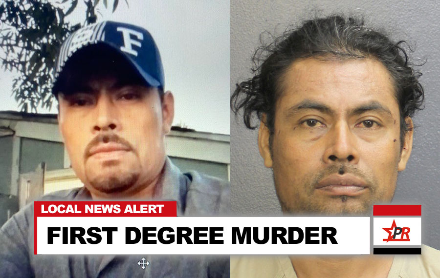 Noe Jimenez-Cortes, 40, of North Lauderdale, will now face a charge of first degree murder upgraded from attempted murder. According to county records Jimenez-Cortes also faces arson and a charge related to immigration. He is listed as being on immigration hold with the holder listed as US Border Patrol.