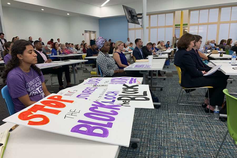 At a public hearing on block grants for Medicaid in Nashville, Tennessee, on Oct. 1, 2019, advocates and health care professionals spoke out against the proposal. Nevertheless, the Trump administration approved it on Jan. 8, 2021, just 12 days before leaving office. 