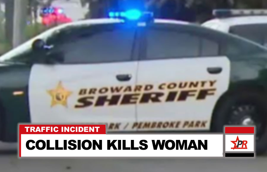 COLLISION KILLS WOMAN 