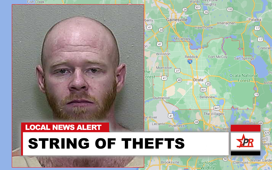 STRING OF VEHICLE THEFTS