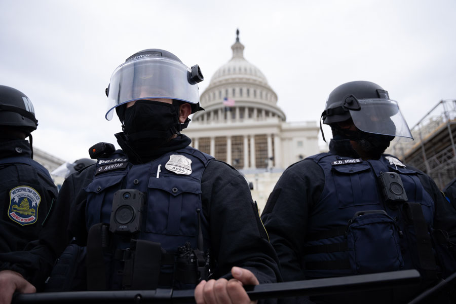 The alleged threat to the Capitol is being taken “seriously” Capitol Police said in a statement posted on their official website. Editorial credit: Julian Leshay / Shutterstock.com, licensed.