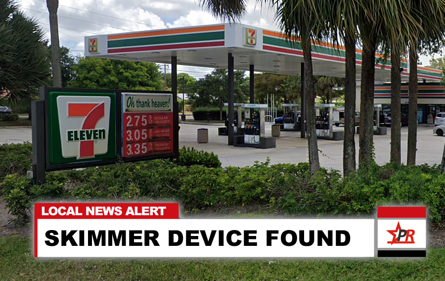 SKIMMER DEVICE FOUND