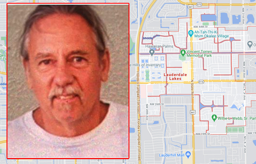 Detectives say Mark Welch was last seen 5 p.m. Monday, March 29 at his residence located at 2901 N.W. 48th Avenue in Lauderdale Lakes. 