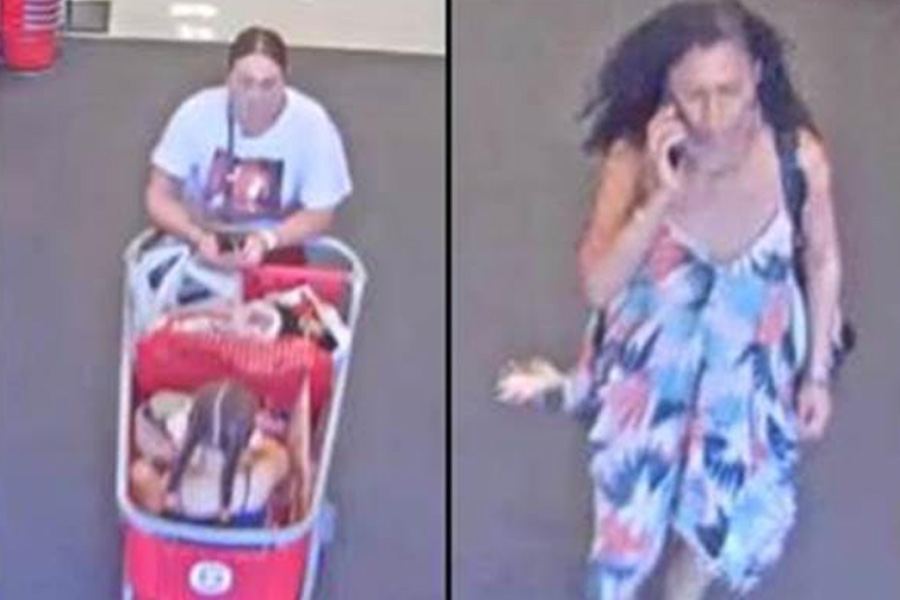 According to the report, after the unknown females attempted to pay for clothing with a credit card that declined, they left the store with the merchandise. Detectives believe the females may have entered a blue Nissan Titan with running boards and a black tool box in the bed.