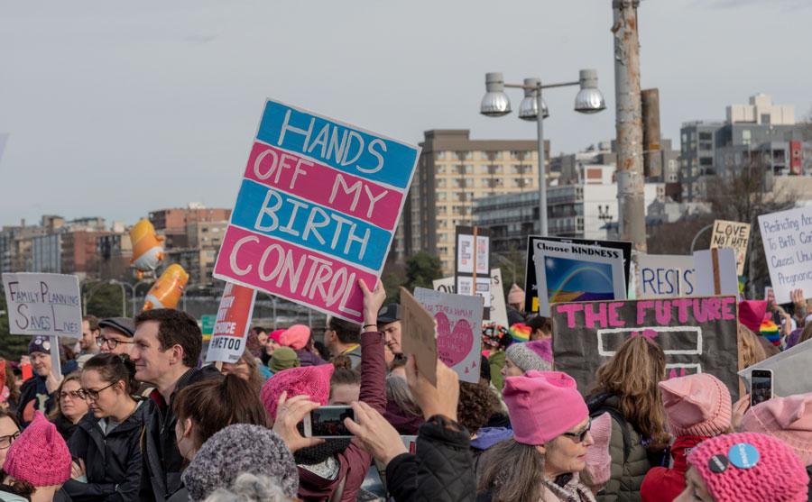 Birth Control march