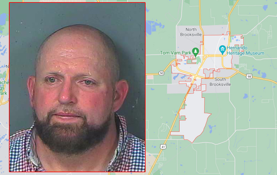 48 year old Aaron Martin was transported to the Hernando County Detention Center on a charge of battery on a person 65 years if age or older, a felony. Martin was initially held without bond due to the domestic nature of the incident. Today, during first appearance his bond was set at $5,000.