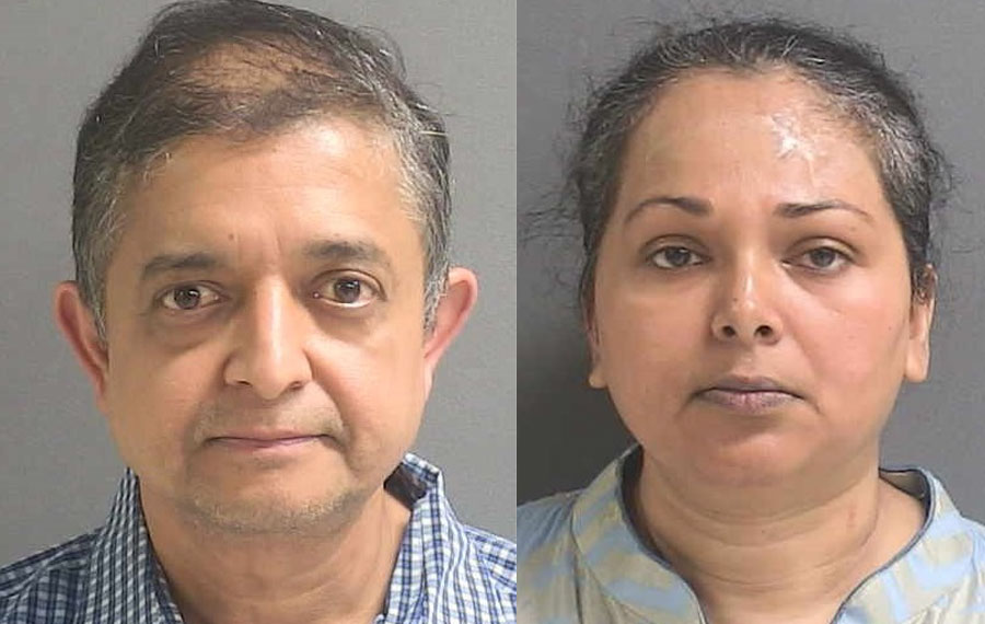 Considered the ring’s masterminds, the husband and wife were the last to be arrested Wednesday on warrants. Anis Ahmed, 53 was charged with conspiracy to deal in stolen property, organized dealing in stolen property, and two counts of dealing in stolen property. His wife, Selina Ahmed, 46, is charged with dealing in stolen property. 