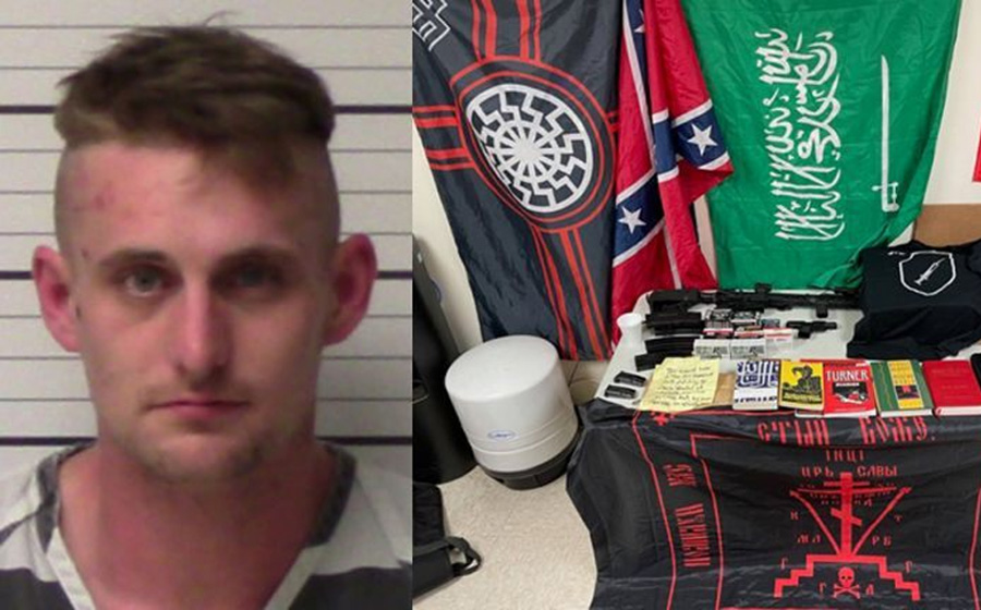 An apparent White supremacist in Texas has been arrested for planning a mass shooting at a Walmart, police said Sunday. 