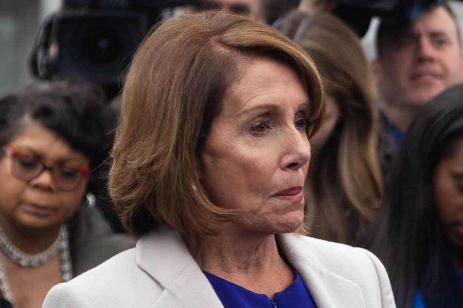 On Thursday, Pelosi was filmed in the East Room of the White House hugging and speaking with numerous unmasked guests who were there to witness President Joe Biden sign the COVID-19 Hate Crimes Act addressing the rising rate of crimes being committed against Asian-Americans.