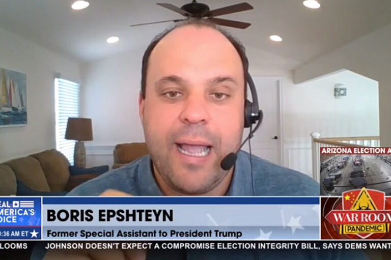 Former Trump Special Assistant Boris Epshteyn Claims “Nuclear Explosion ...