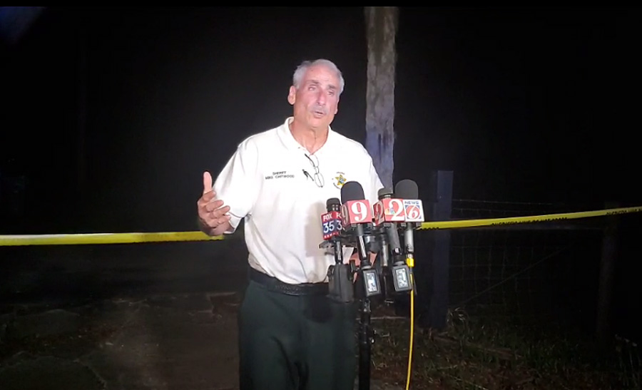 Sheriff Mike Chitwood told reporters at an 11:30 p.m. news conference outside the property’s gate that the sustained, armed assault on law enforcement from two children was something I’ve never seen in 35 years in policing.