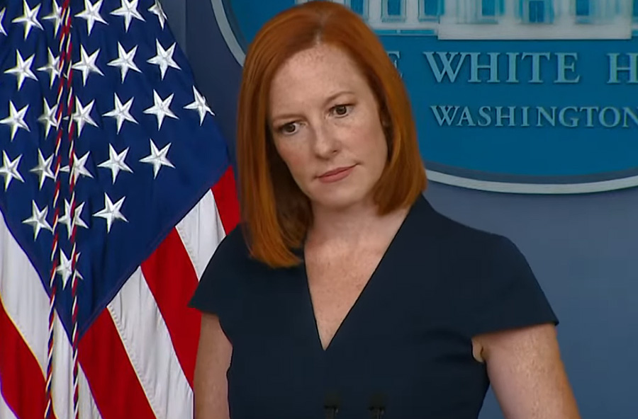 White House press secretary Jen Psaki denied that any changes were forthcoming at her Thursday press conference.