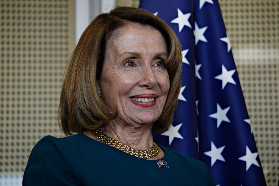 Nancy Pelosi in Brussels, Belgium, February 18th, 2019. File photo: Alexandros Michailidis, Shutterstock.com, licensed.