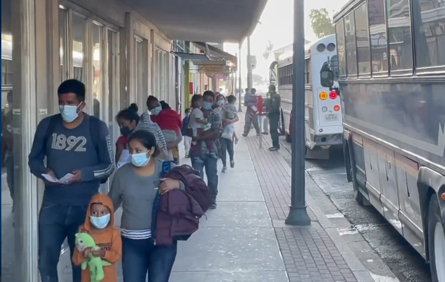 McAllen officials say that DHS has released more than 1,500 COVID infected immigrants just last week; officials are aware of their positivity due to tests conducted by a third-party vendor, American Medical Response.