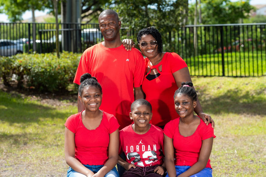 Wells Fargo’s $15,000 grant to Habitat Broward will help provide the Moreaus, a hard-working family of seven, with a home of their own in A Rick Case Habitat Community in Pompano Beach.