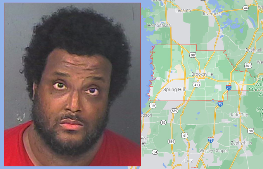 According to authorities, Trevor Dooley Jr., 43, walked toward deputies while pointing a knife