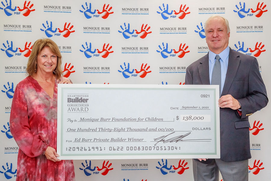 Ed Burr Of Greenpointe Holdings Receives Hearthstone Builder Humanitarian Award