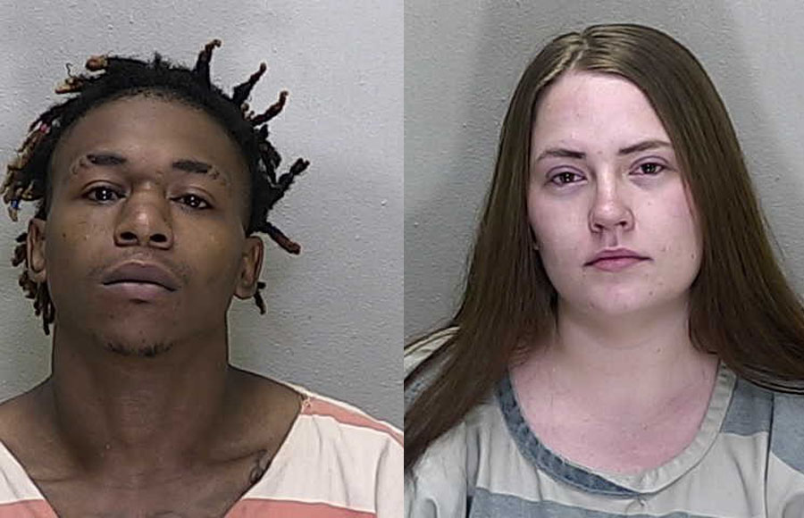 Timothy Mack (left) is a Violent Felony Offender of Special Concern, under Florida law, and 22-year-old Alexa Newton (above) vehicle. 