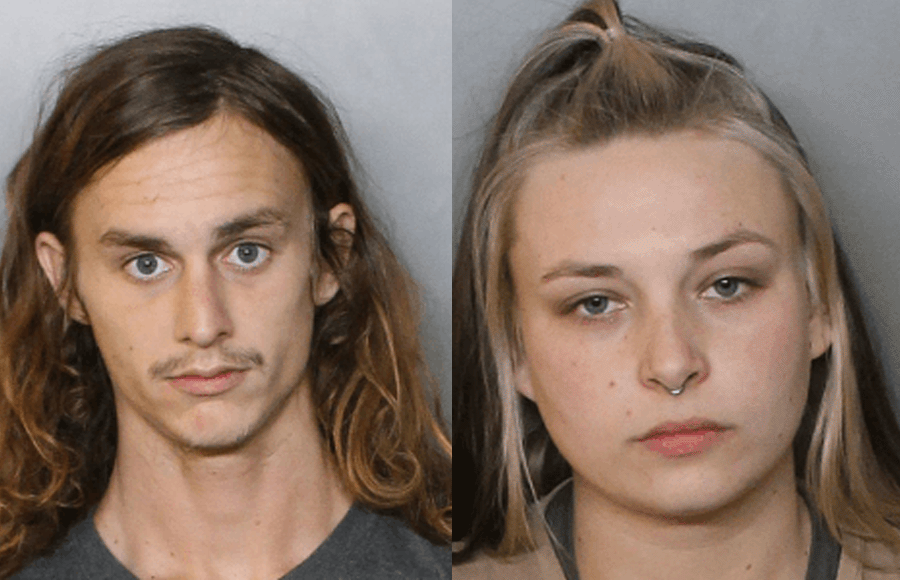 Devan T. Brandon, 22, and Baylie C. Bagwell, 20, were arrested and each were charged with possession with intent to sell (Marijuana), possession with intent to sell (THC wax), possession of drug paraphernalia and possession of a controlled substance without a prescription (Promethazine). 