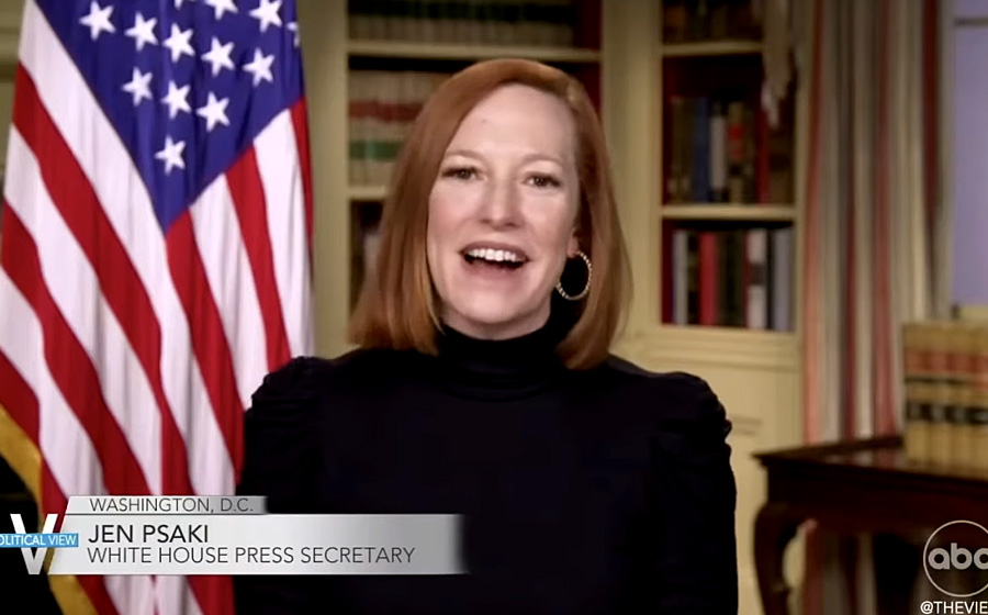 Jen Psaki Slips Obama