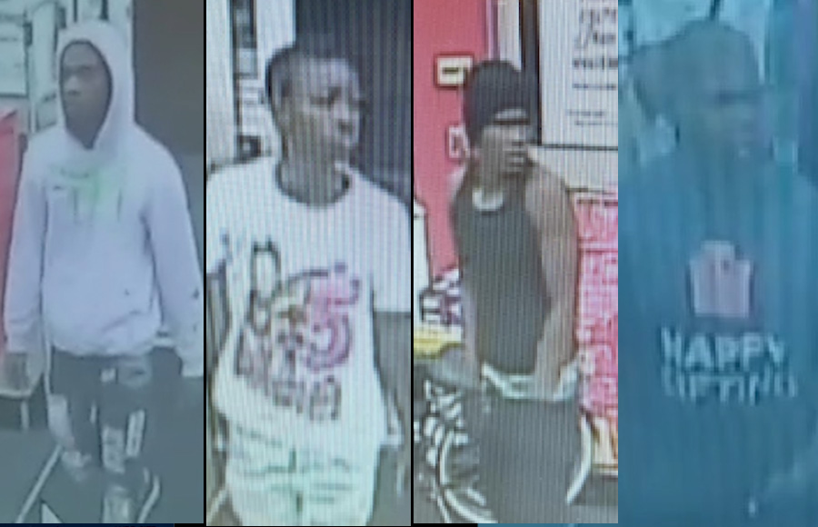 Broward Sheriff’s Office Tamarac district detectives seek the public’s help locating four subjects who have stolen more than a thousand dollars’ worth in electric toothbrushes from the same store in Tamarac.