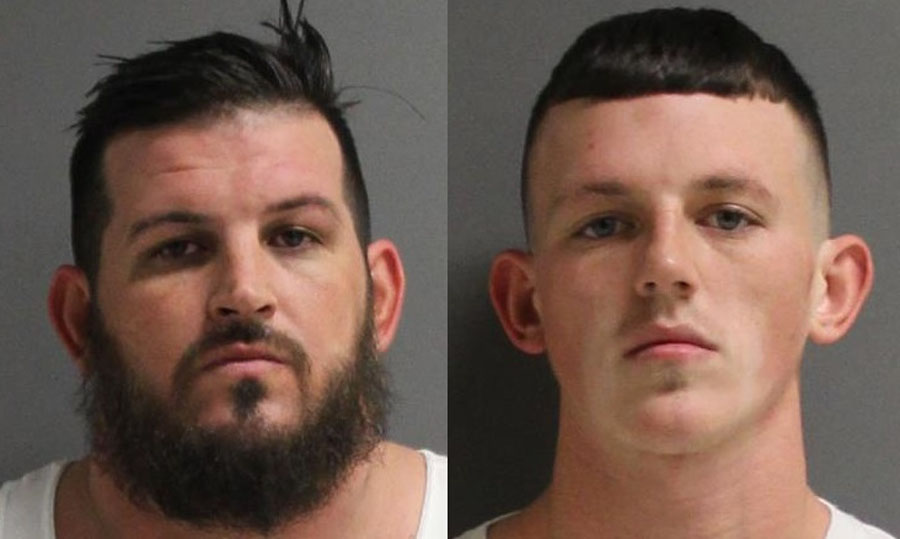 According to authorities, Joel O’Grady, 38, and his son Julian Falkinburg, 21, both of Sanford, are wanted on charges of aggravated battery in a fight that occurred Saturday night. 