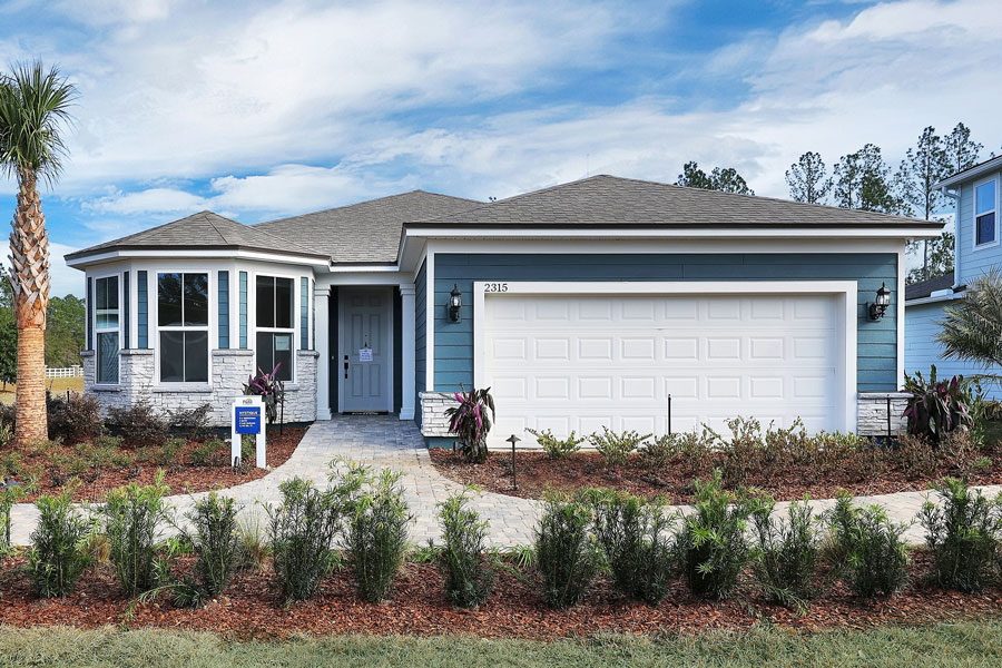 PulteGroup has opened four professionally decorated model homes at Bradley Creek.