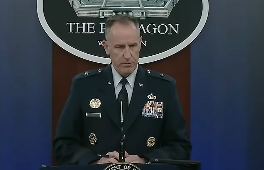 Air Force Brigadier General Pat Ryder Holds Department of Defense Press Briefing