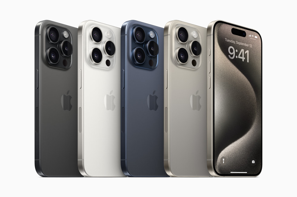 Apple Unveils iPhone 15 Pro and Pro Max with Titanium Bodies and 'Action Button'