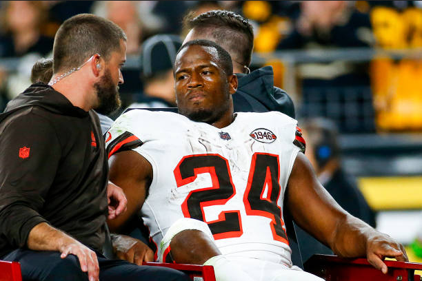 Injury-Update:-Browns-GM-Discusses-Nick-Chubb's-Condition