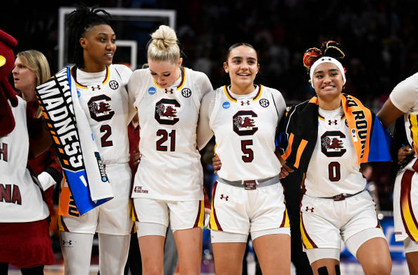 South-carolina's-perfect-record:-dawn-staley's-gamecocks-soar-to-final-four