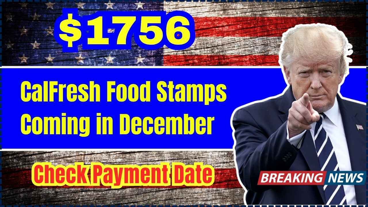 CalFresh Food Stamps: Get Up to $1756 in December! Are You Eligible ...