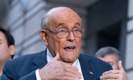 Rudy Giuliani Held in Contempt of Court in Defamation Case Against Georgia Election Workers