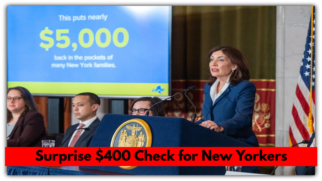 Surprise $400 Check for New Yorkers? See If You’re Getting One This Fall!