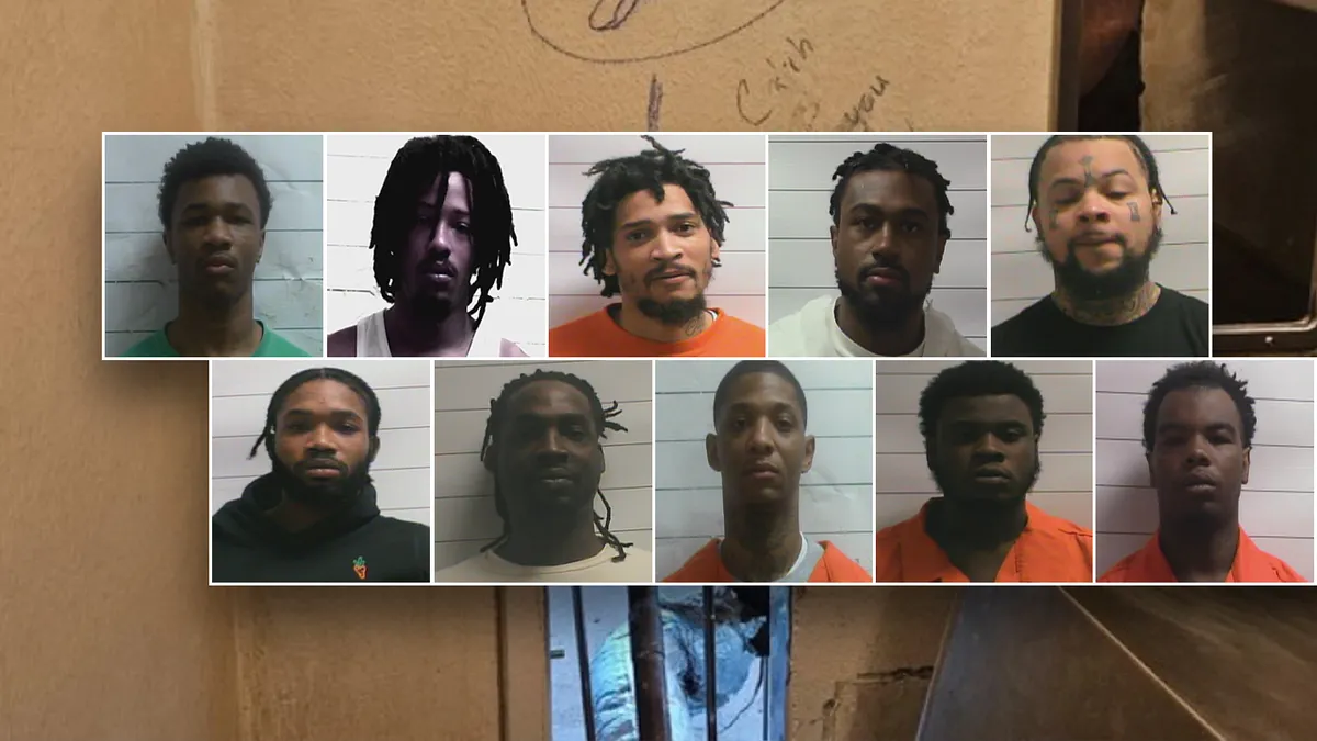 Fourth Escaped Inmate Captured in New Orleans Jailbreak; Six Remain at Large