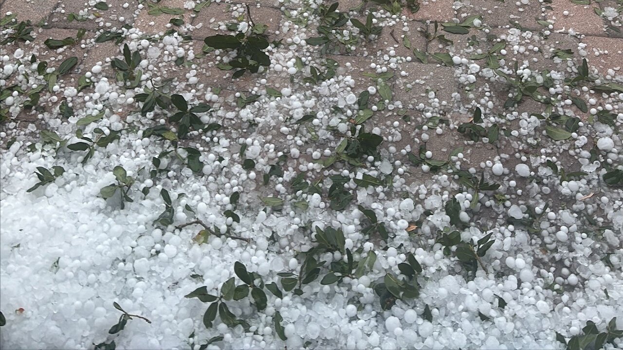Hailstorm Havoc: Palm Beach County Pummeled by Sudden Severe Storms!