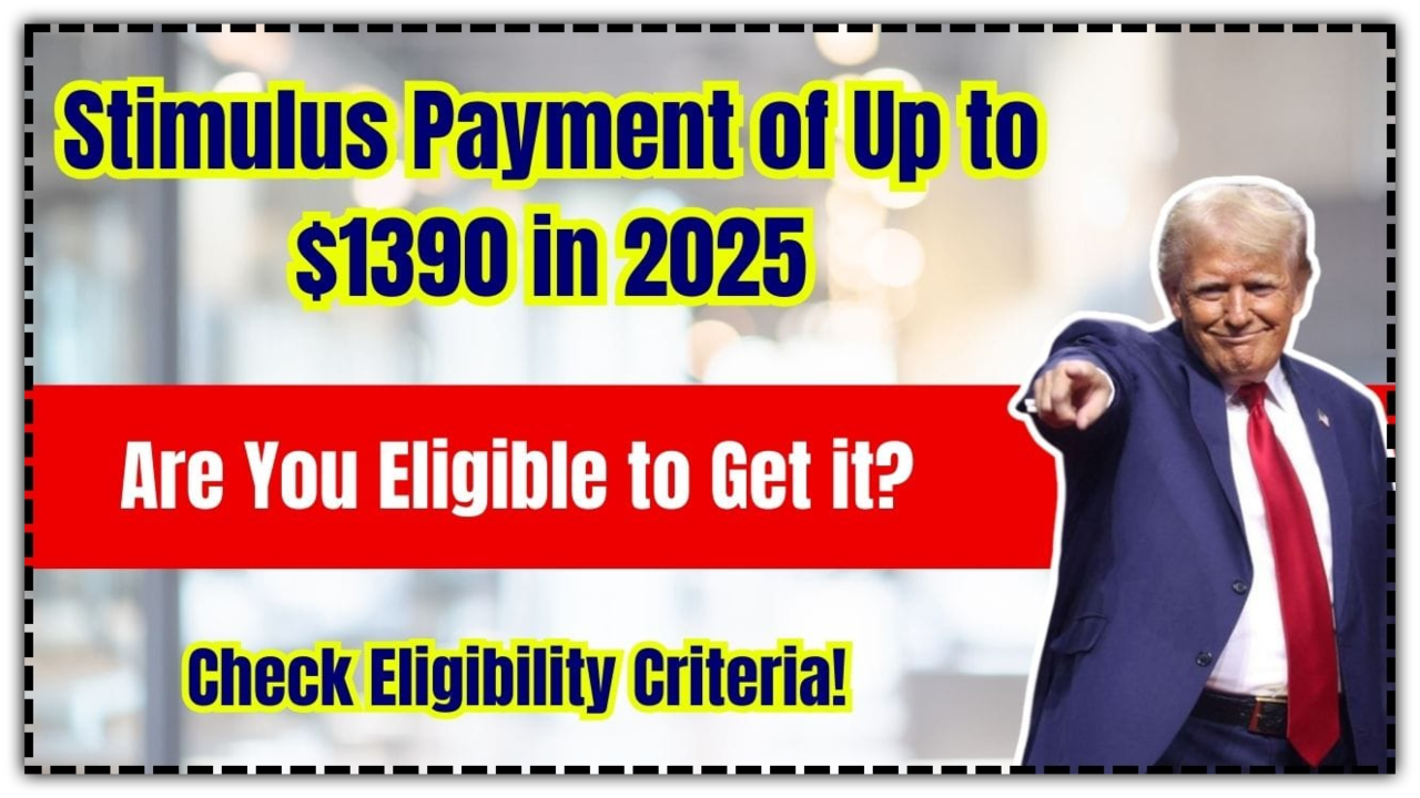 $1,390 Stimulus Surprise: IRS Giving You One Last Chance to Claim It!