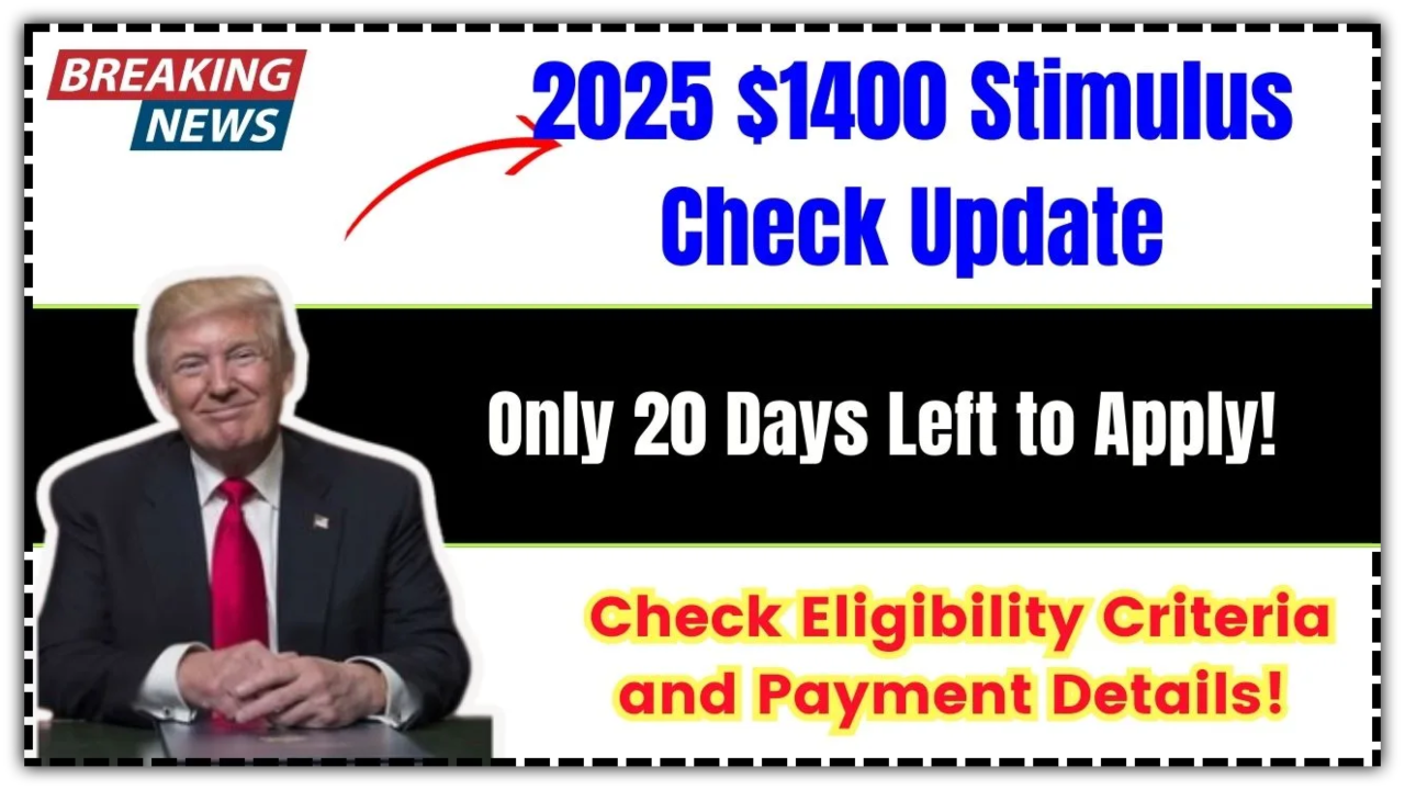 $1,400 Checks Are Back? The IRS Just Fixed a Major Mistake — See If You Qualify