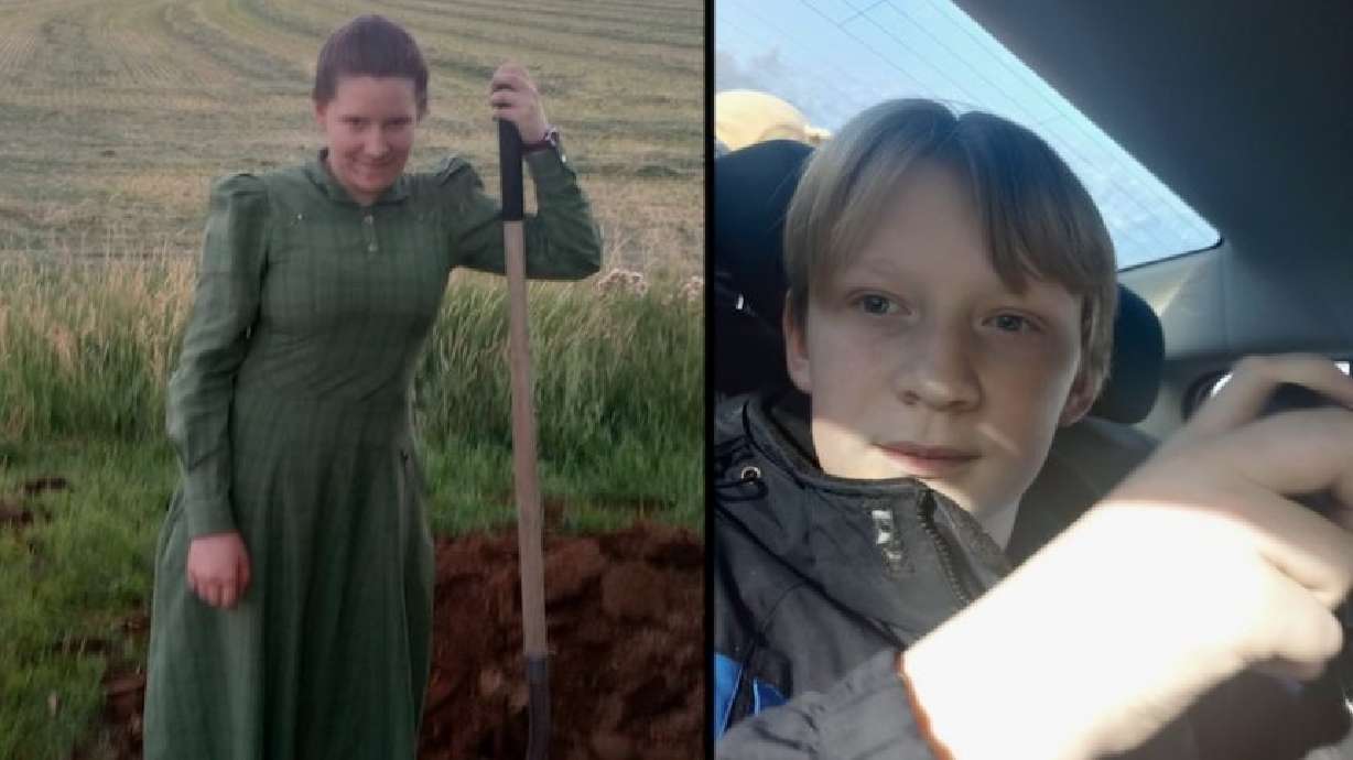 Photos of Allen and Rachelle Fischer, missing teens from Monteview, Idaho