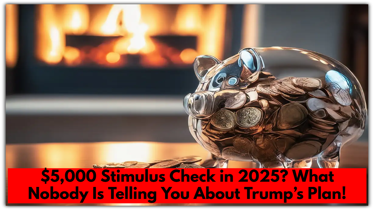 $5,000 Stimulus Check in 2025? What Nobody Is Telling You About Trump’s Plan!