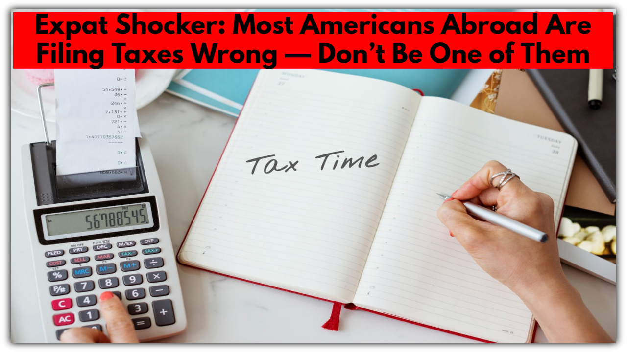 Expat Shocker: Most Americans Abroad Are Filing Taxes Wrong — Don’t Be One of Them