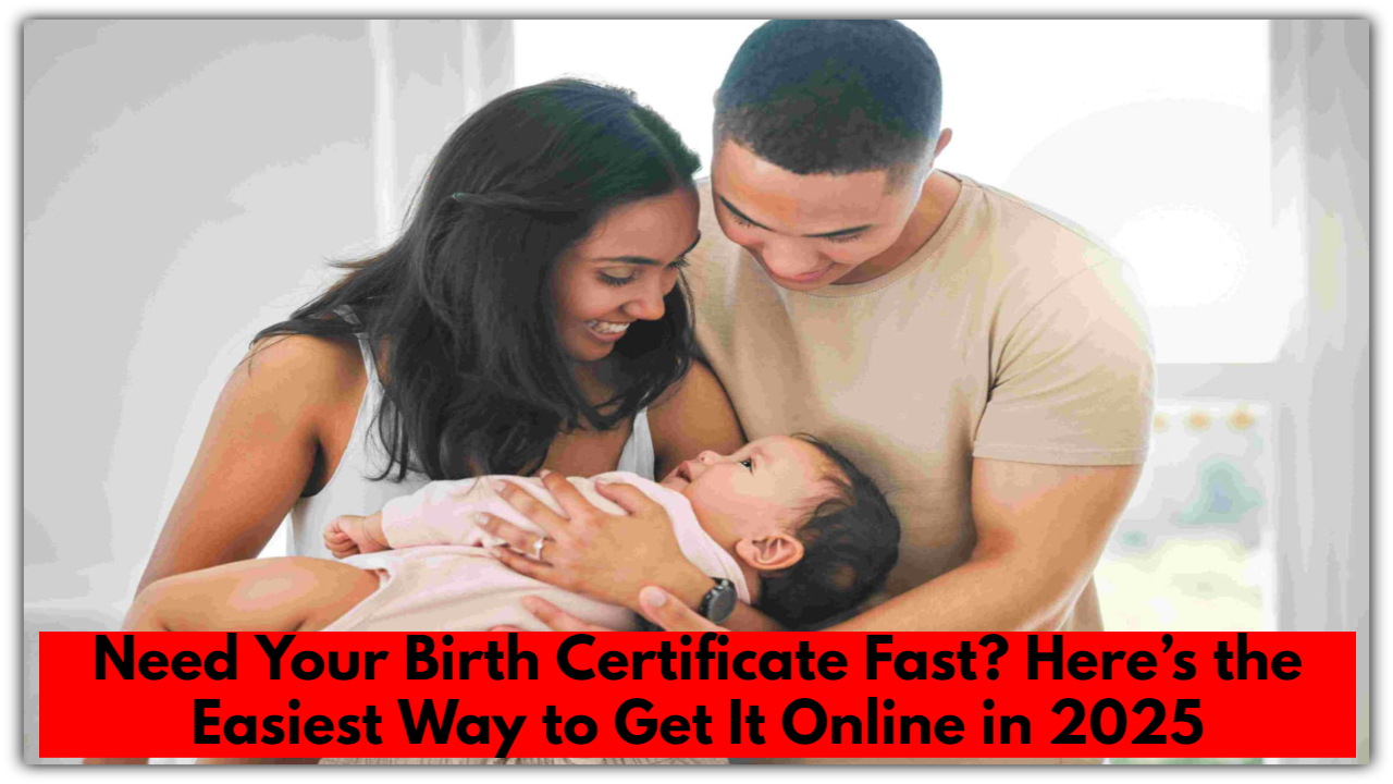 Need Your Birth Certificate Fast? Here’s the Easiest Way to Get It Online in 2025