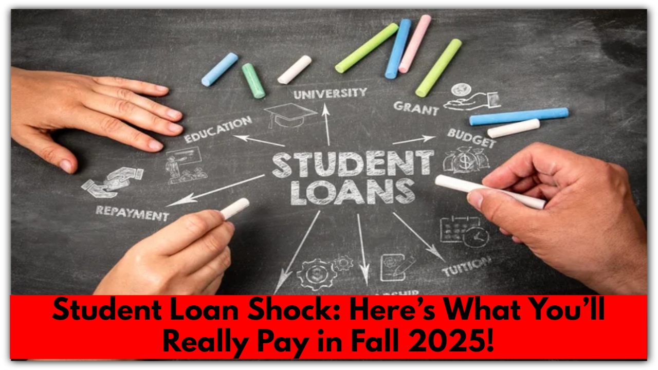 Student Loan Shock: Here’s What You’ll Really Pay in Fall 2025!